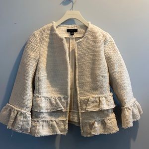Ann Taylor Cream Jacket